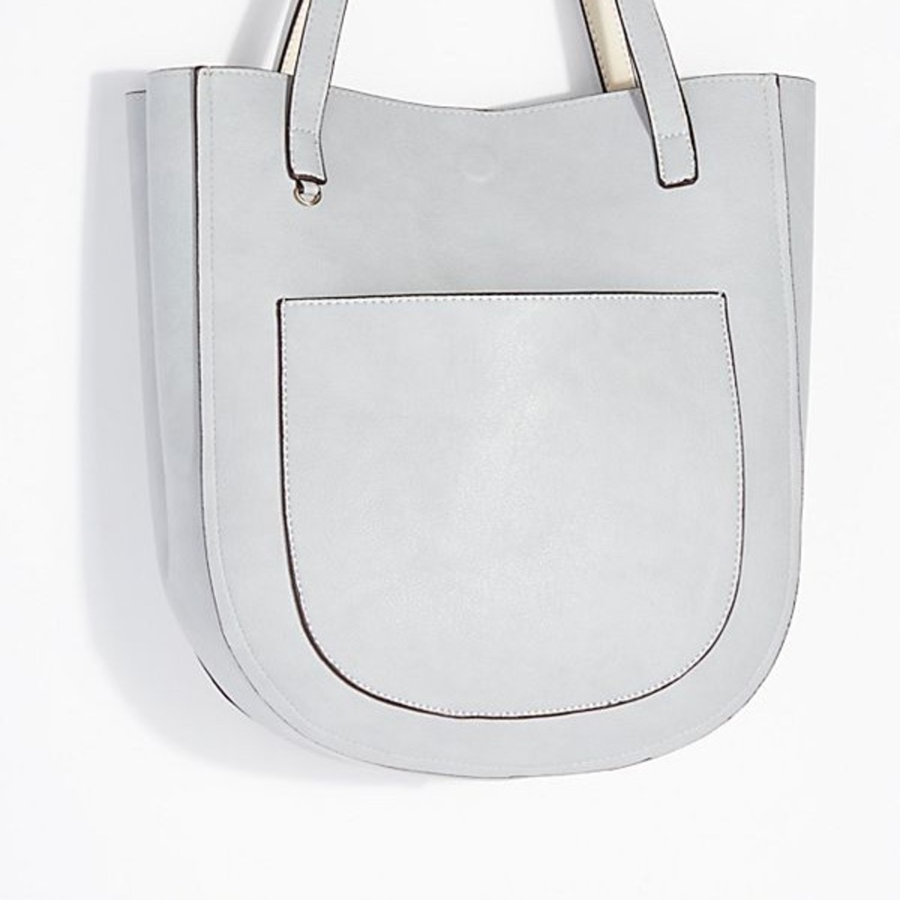 Free People reversible Half Moon Tote - Picture 5 of 8